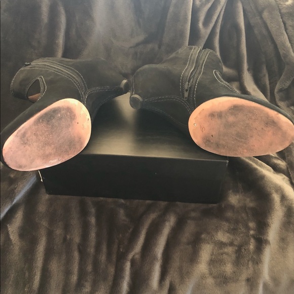 Corso Como Women’s Black Suede shoe boots. - Picture 7 of 13